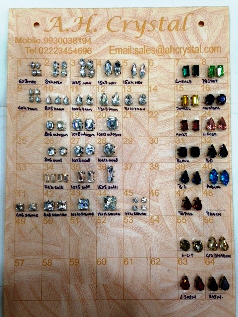 MC Rhinestones with fittings